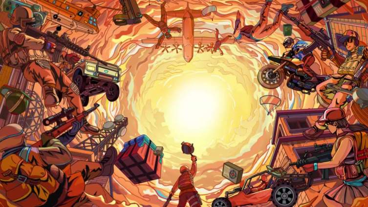 PUBG DAY 头号狙鸡队 第二周精彩视频来了:今晚吃鸡?以下主播做你队友,可吗?主播p